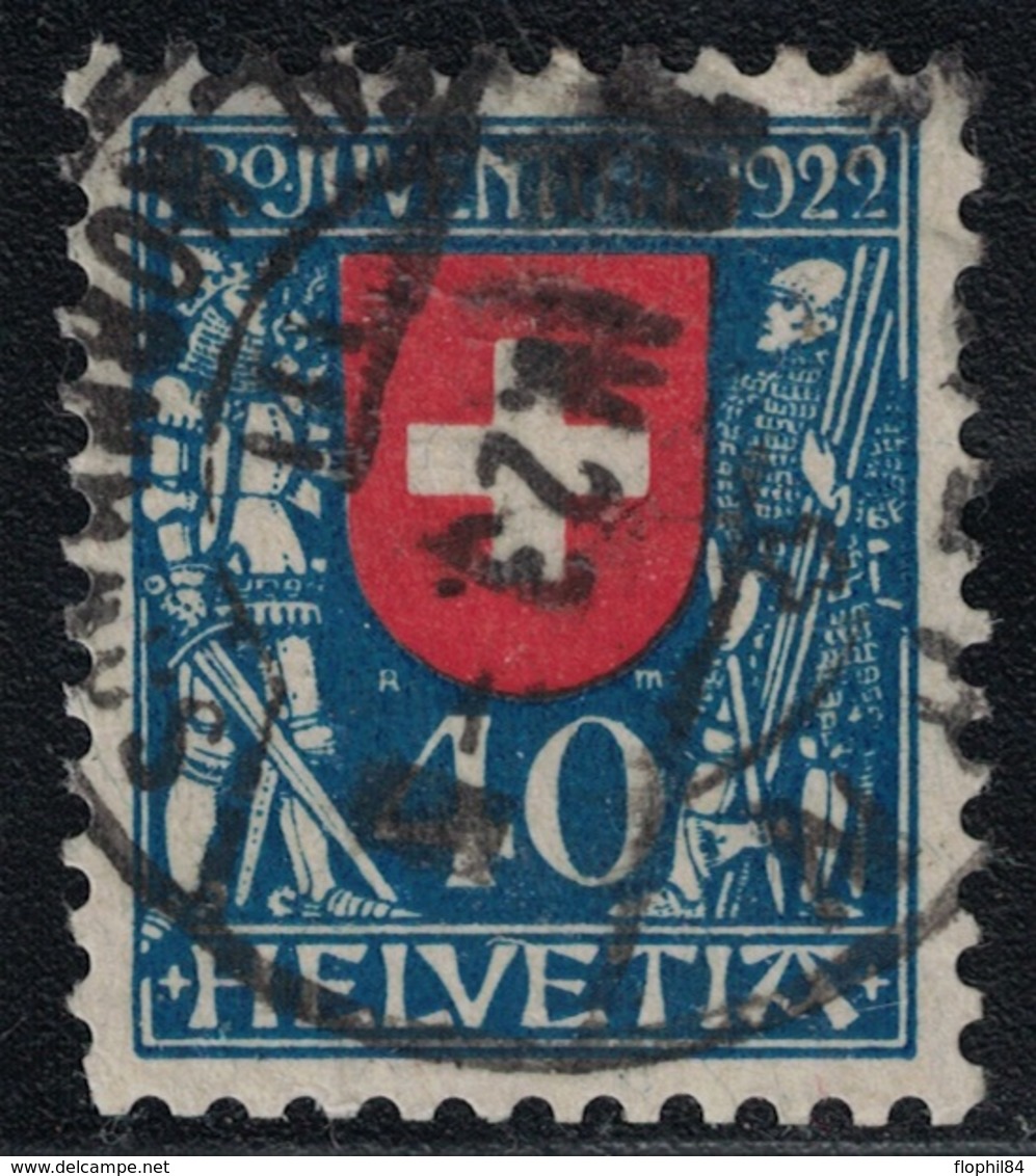 SUISSE - N°191 - OBLITERE - COTE 55€ - Nuovi