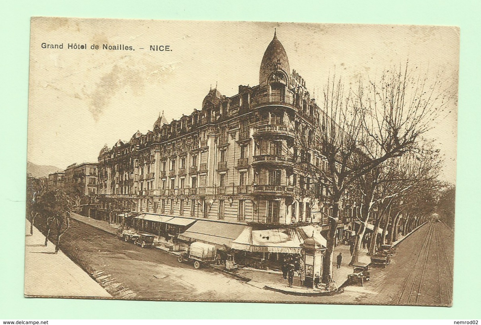 NICE - Grand Hôtel De Noailles - Cafés, Hôtels, Restaurants