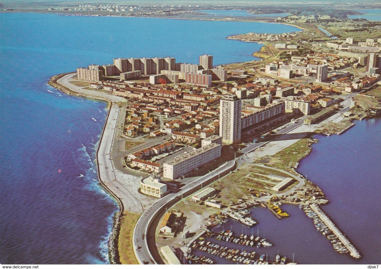 13 Port De Bouc Vue Aérienne (2 Scans) - Autres & Non Classés