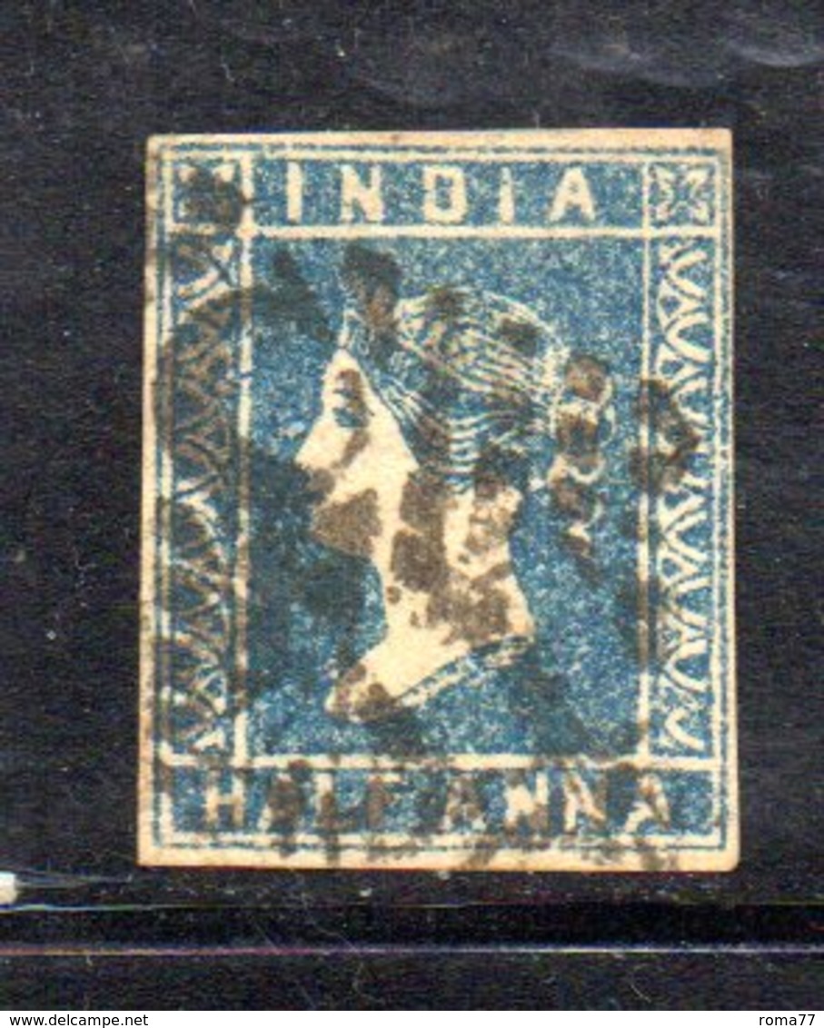 APR41 - INDIA INGLESE 1854 , Yvert N. 2A  Usato  (2380A) . - 1854 East India Company Administration