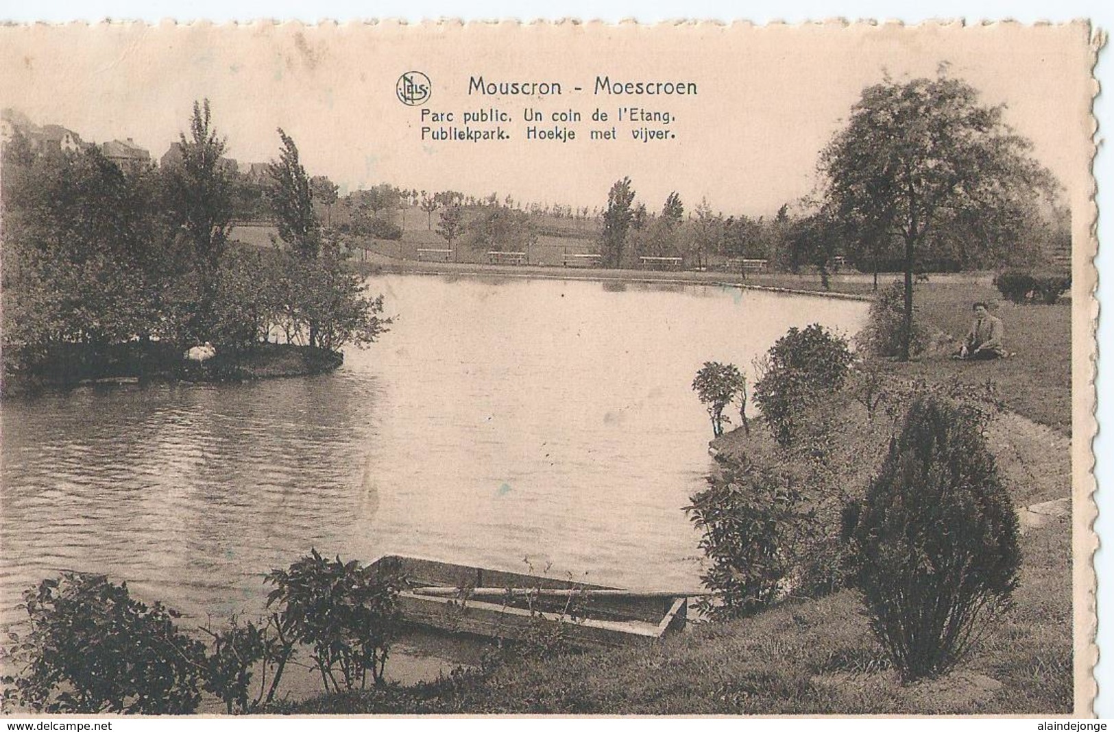 Moeskroen - Mouscron - Parc Public - Un Coin De L'Etang - Edit. Stalens-Bouvart - S.A.M. - Moeskroen