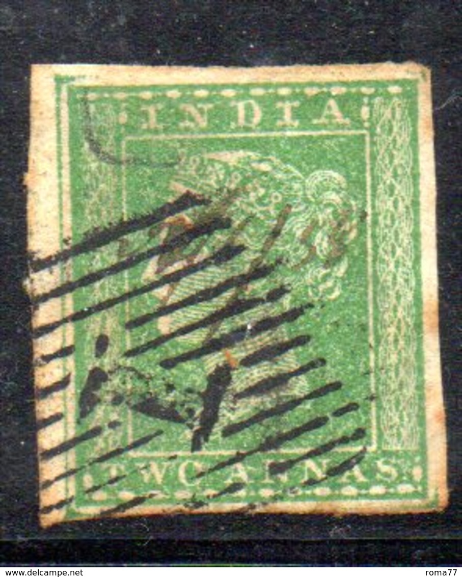 APR43 - INDIA INGLESE 1854 , Yvert N. 4  Usato  (2380A) . - 1854 East India Company Administration