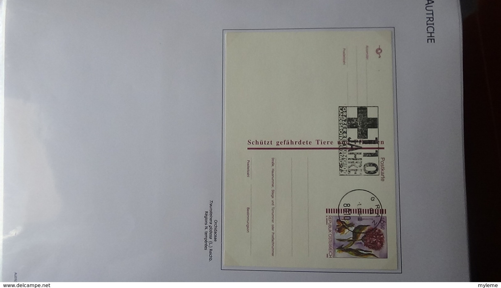 Dispersion d'une grosse collection thématique dont les Plantes Enveloppes/Documents . A saisir !!!