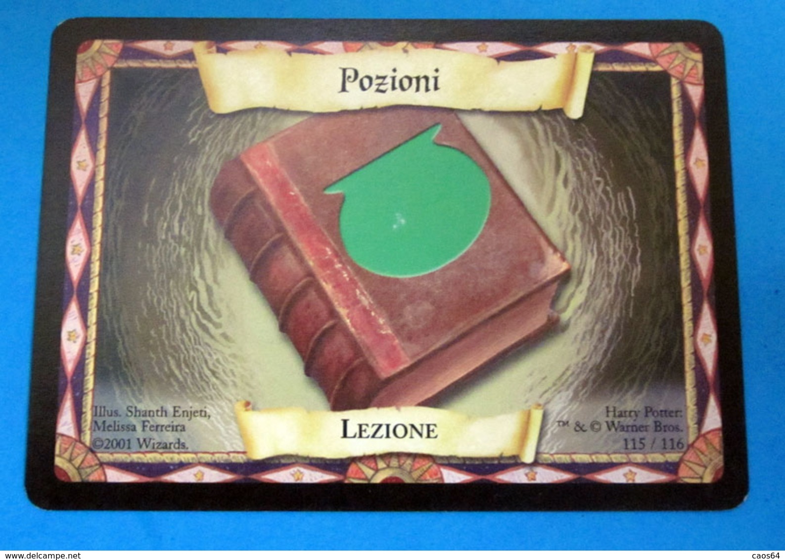 HARRY POTTER POZIONI CARD WIZARDS 2001 - Harry Potter