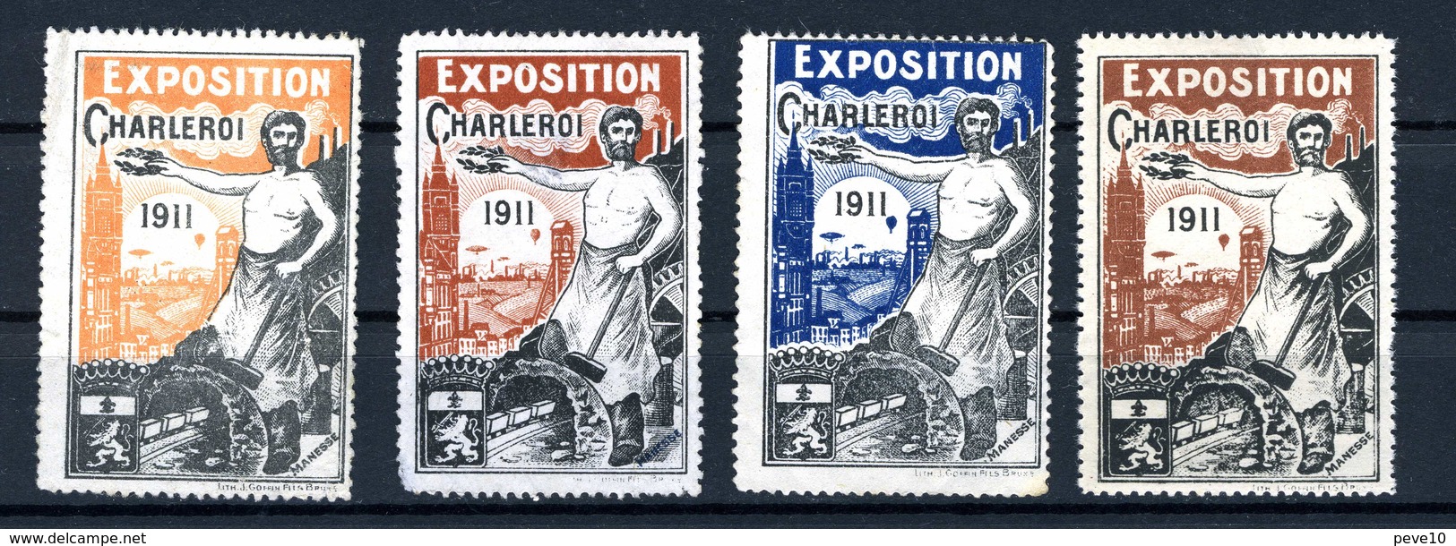 Cinderella  Exposition De Charleroi 191 - Erinnophilie [E]
