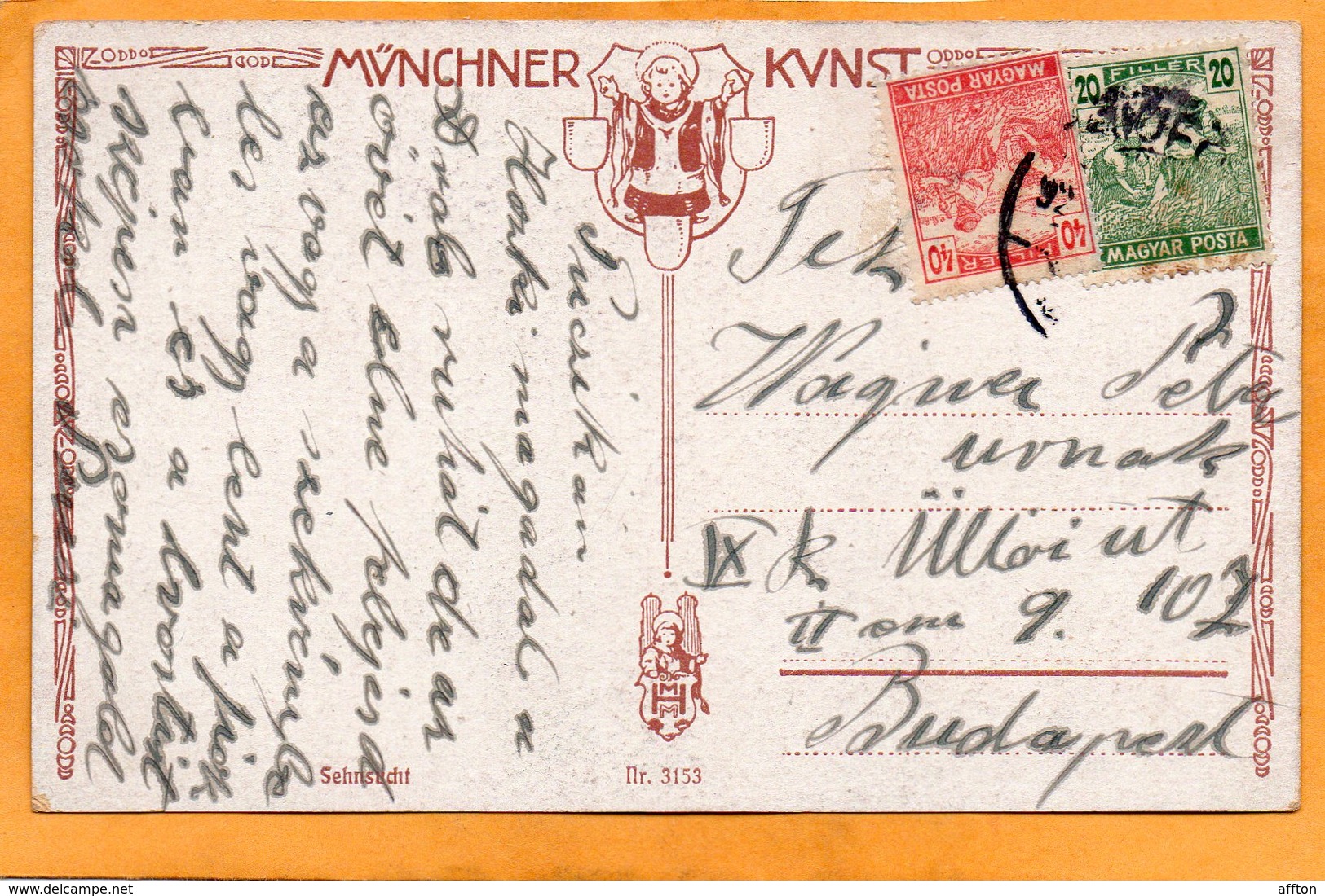 Hungary Old Postcard Mailed - Covers & Documents