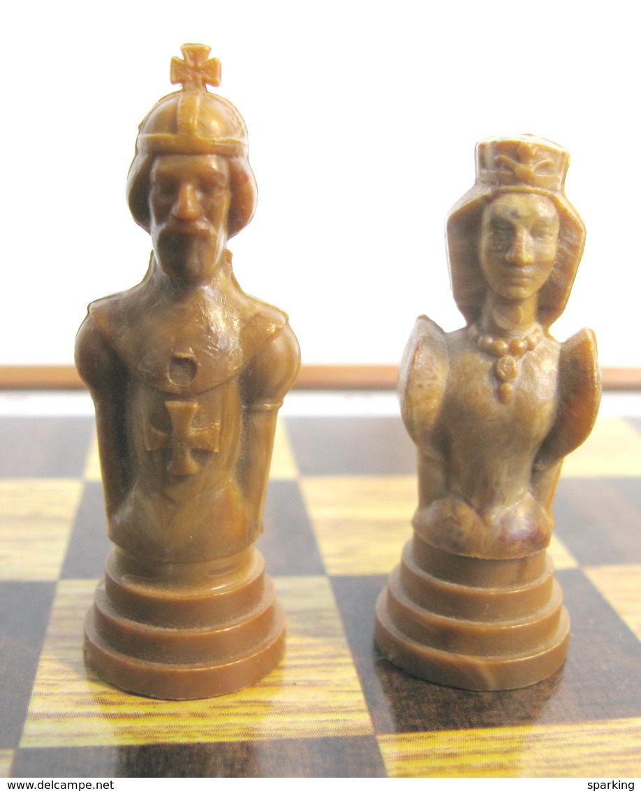 Chess exclusive plastic magnetic road (set) 1990s Russia.