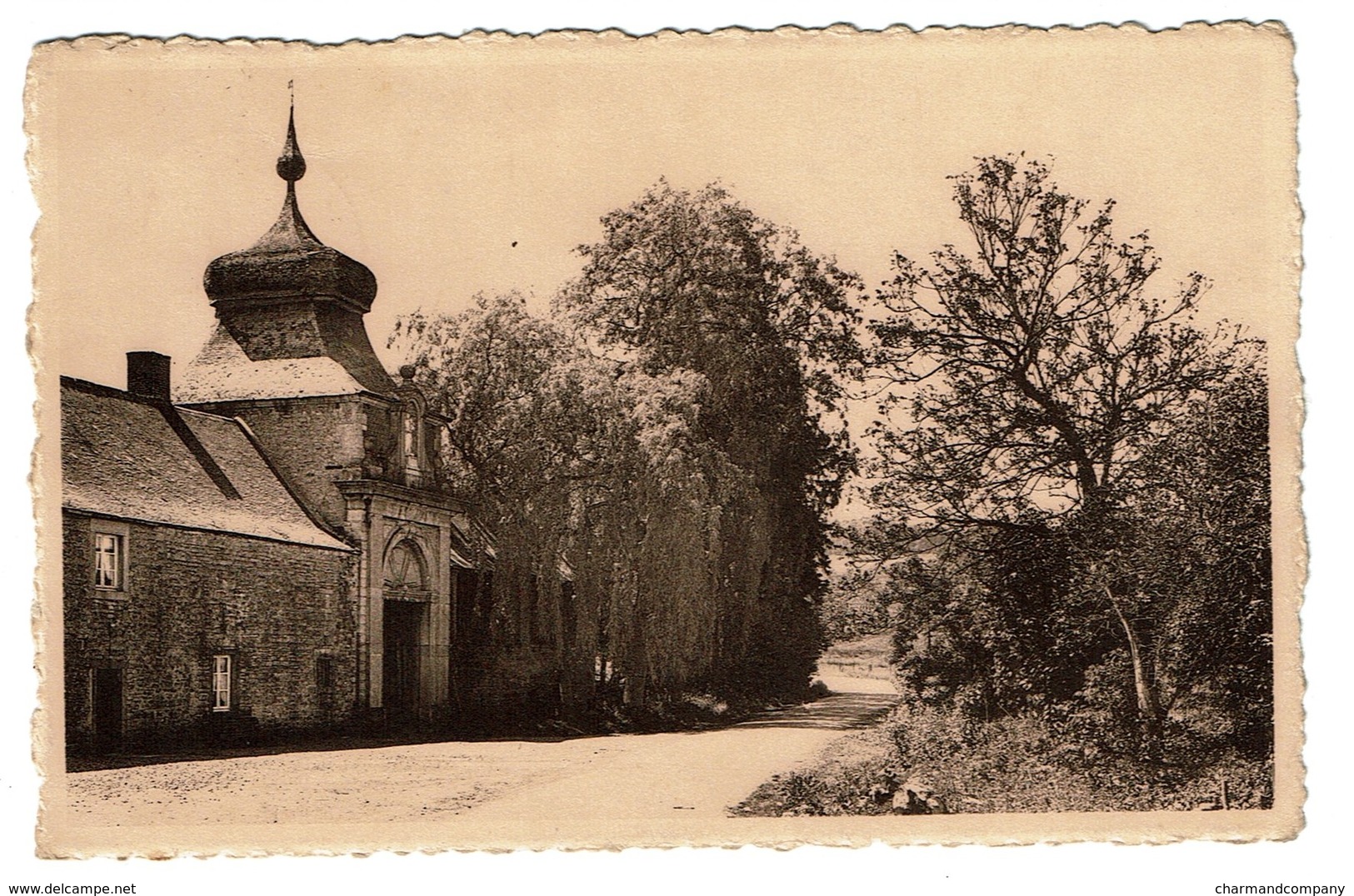 Faulx-les-Tombes - L'Abbaye De Grand'Pré - Porche Daté De 1772 - Circulée - Edit. Marchal Et Flahaux - 2 Scans - Gesves