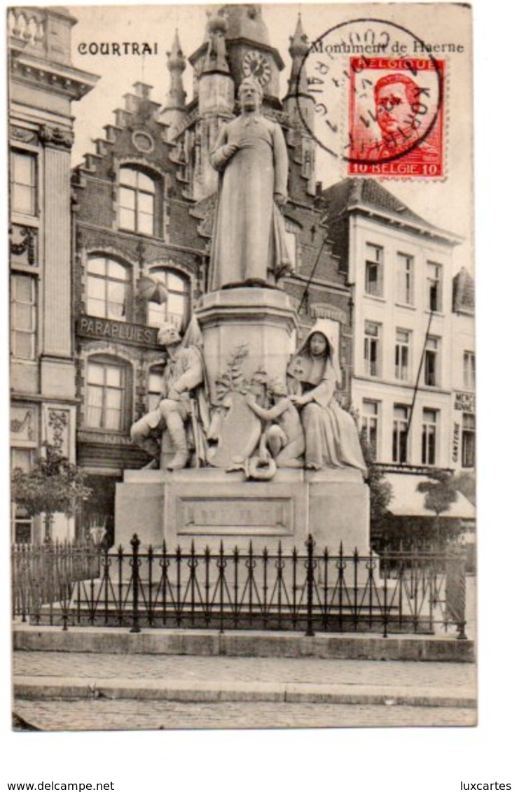 COURTRAI. MONUMENT DE HAERNE. - Kortrijk