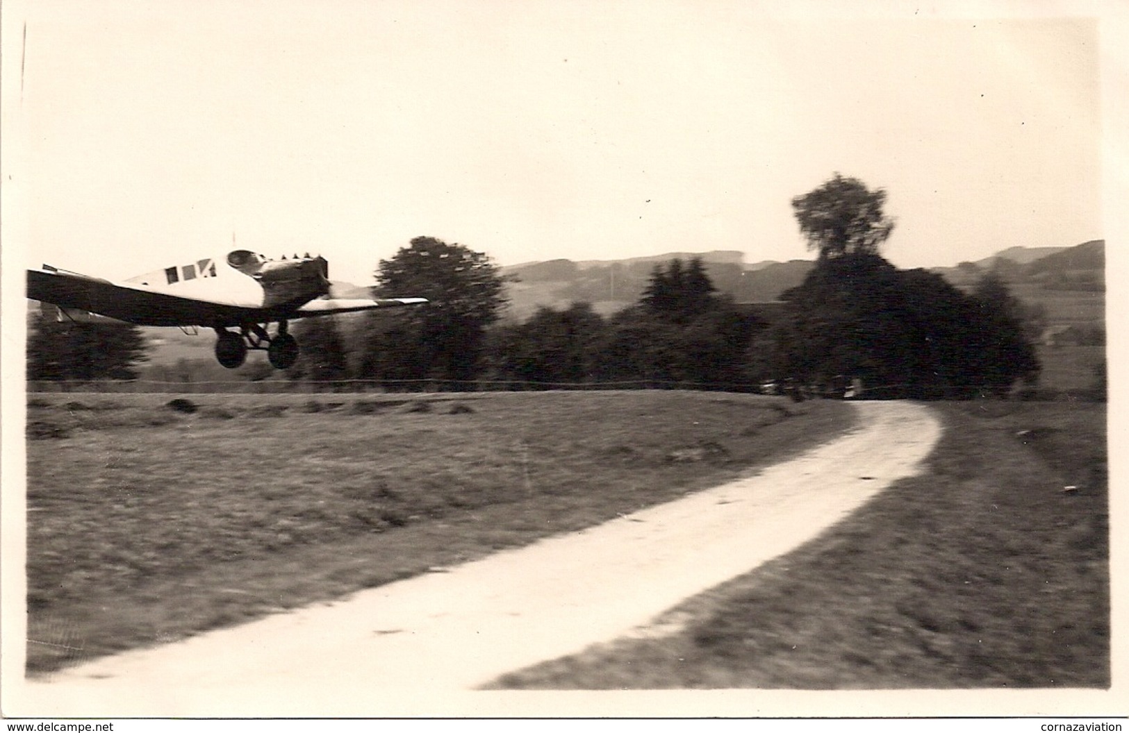 Aviation - Avion Junkers F-13 - Atterrissage à Lausanne-Blécherette - 1919-1938: Entre Guerres
