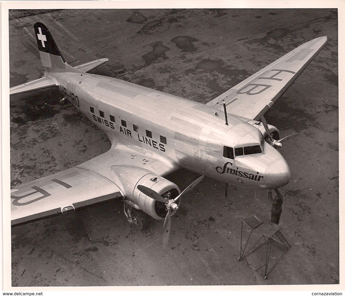 Aviation - Avion DC-3 De La Swissair HB-IRO - Aviation