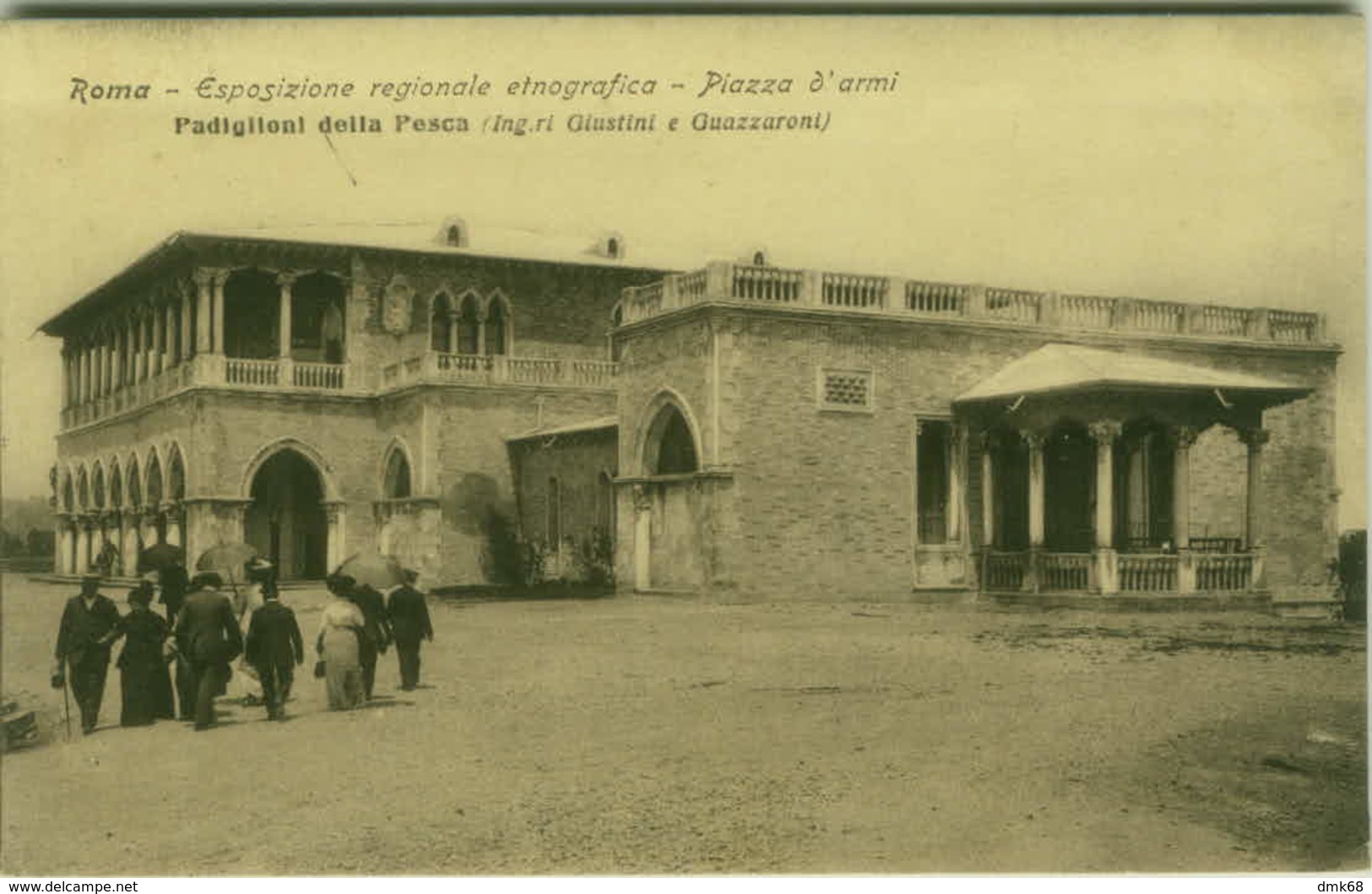 ROMA - ESPOSIZIONE REGIONALE ETNOGRAFICA - PIAZZA D'ARMI - PADIGLIONE DELLA PESCA (3171) - Expositions