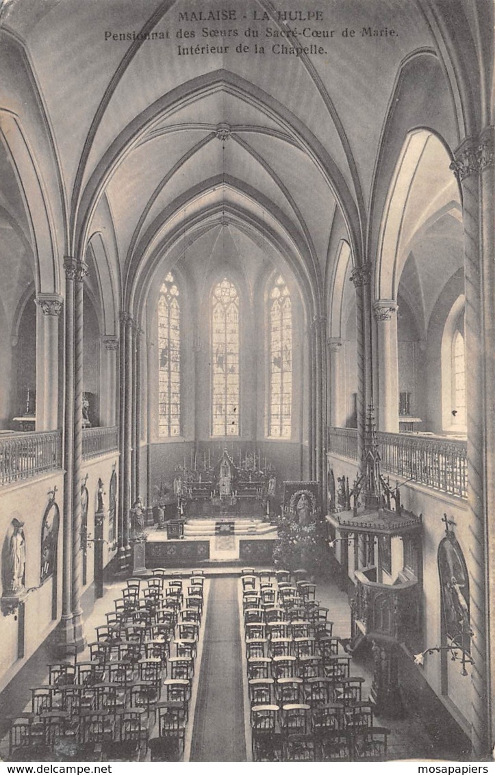 Malaise - La-Hulpe - Pensionnat Des Soeurs Du Sacré-Coeur - Intérieur De La Chapelle - La Hulpe