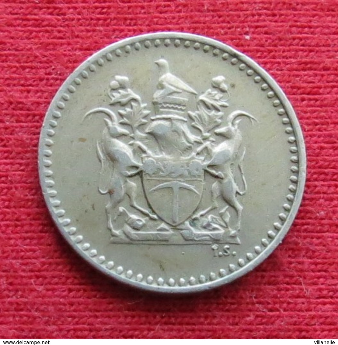 Rhodesia 2 1/2 Cents 1970 KM# 11 Rodesia Rhodesie - Rhodesia