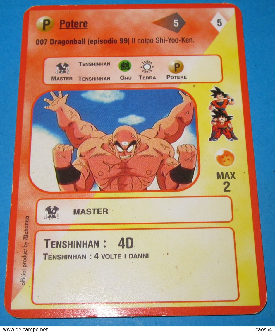 DRAGON BALL ALCHEMIA CARDS ITALY 007 - Dragonball Z