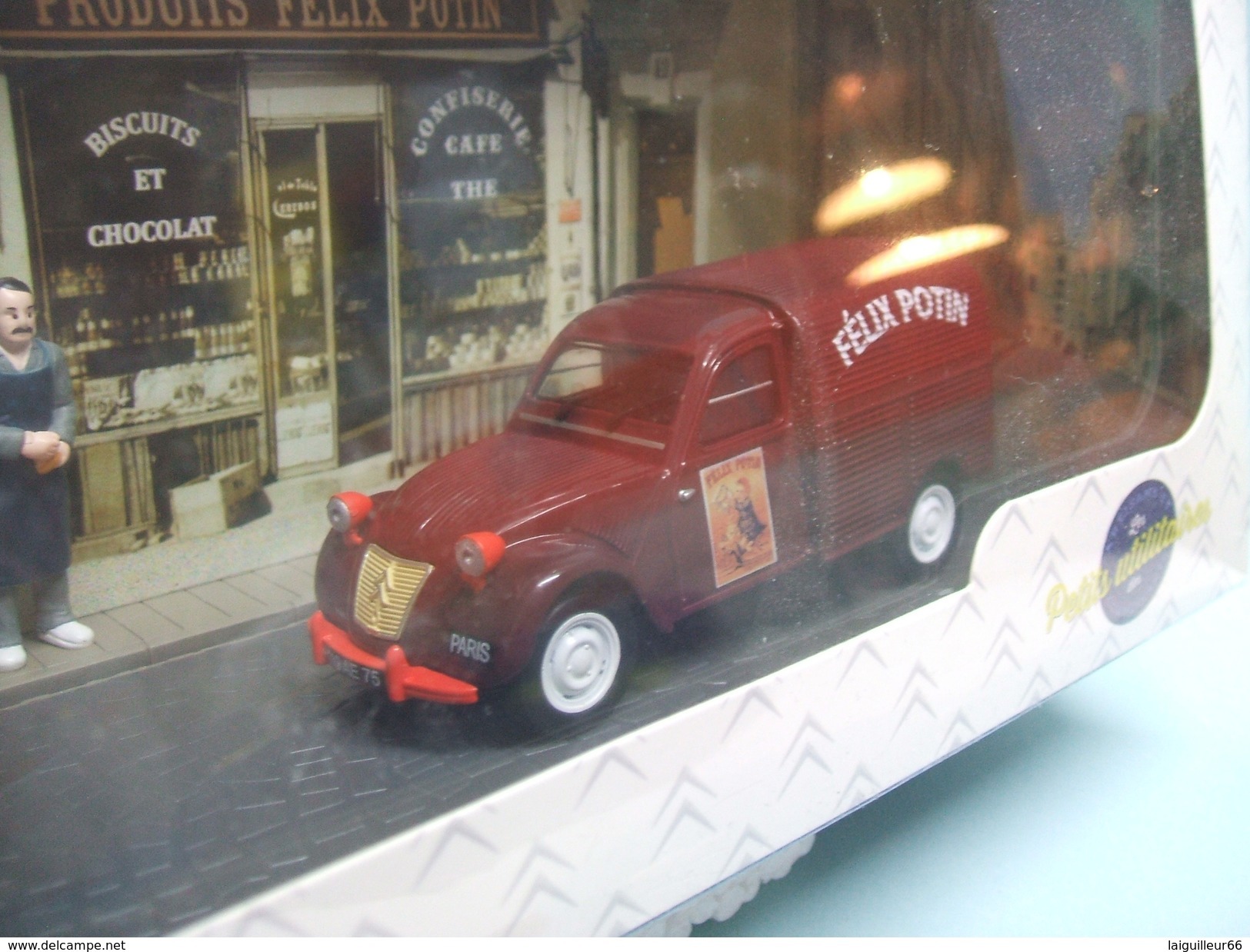 Atlas / IXO - CITROEN 2 CV Fourgonnette FELIX POTIN Petits Utilitaires Neuf BO 1/43 - Other & Unclassified