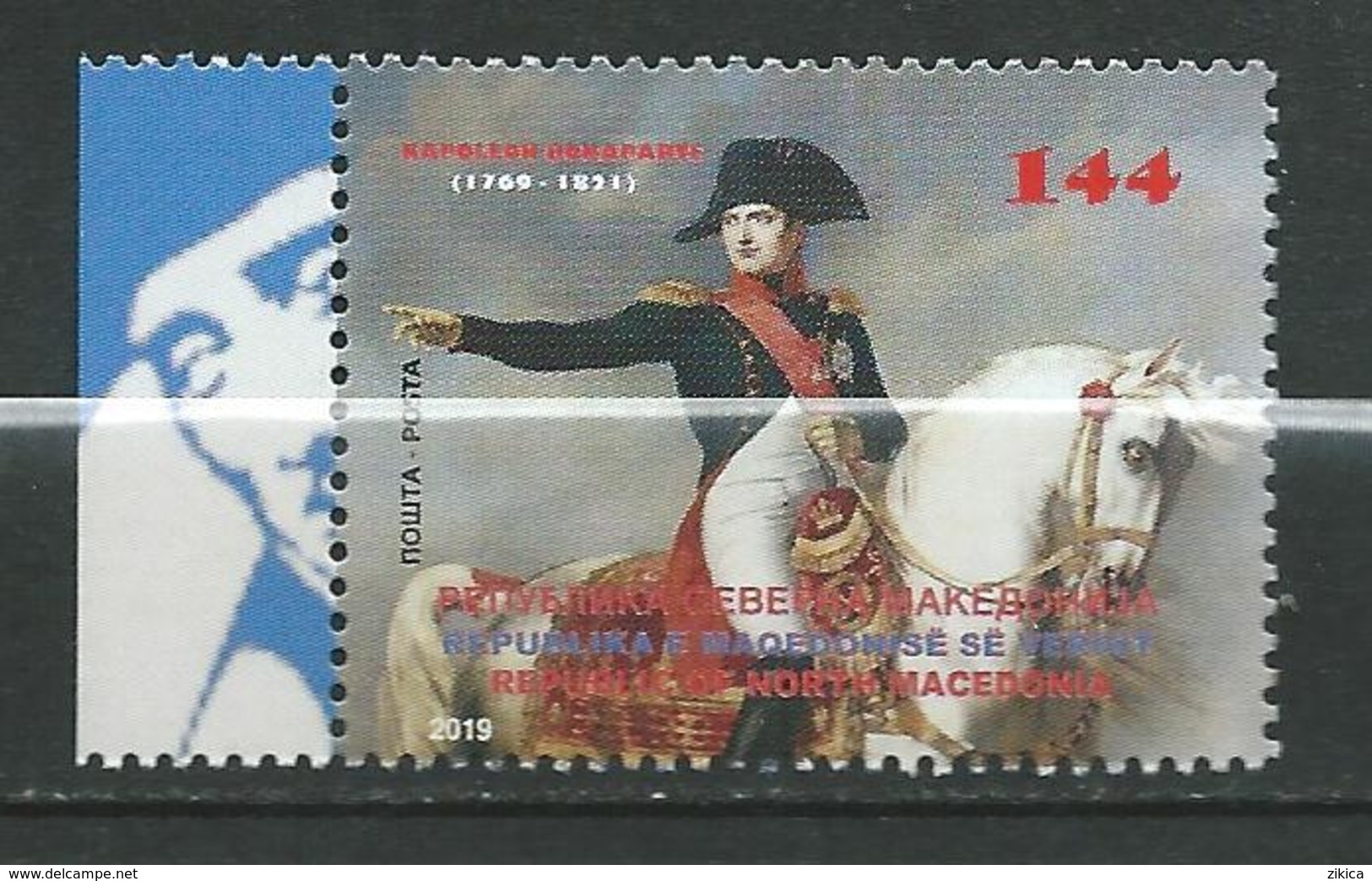 MACEDONIA 2019 - 250 Ann. Of The Birth Of Napoleon Bonaparte.France.famous People.**MNH - Noord-Macedonië