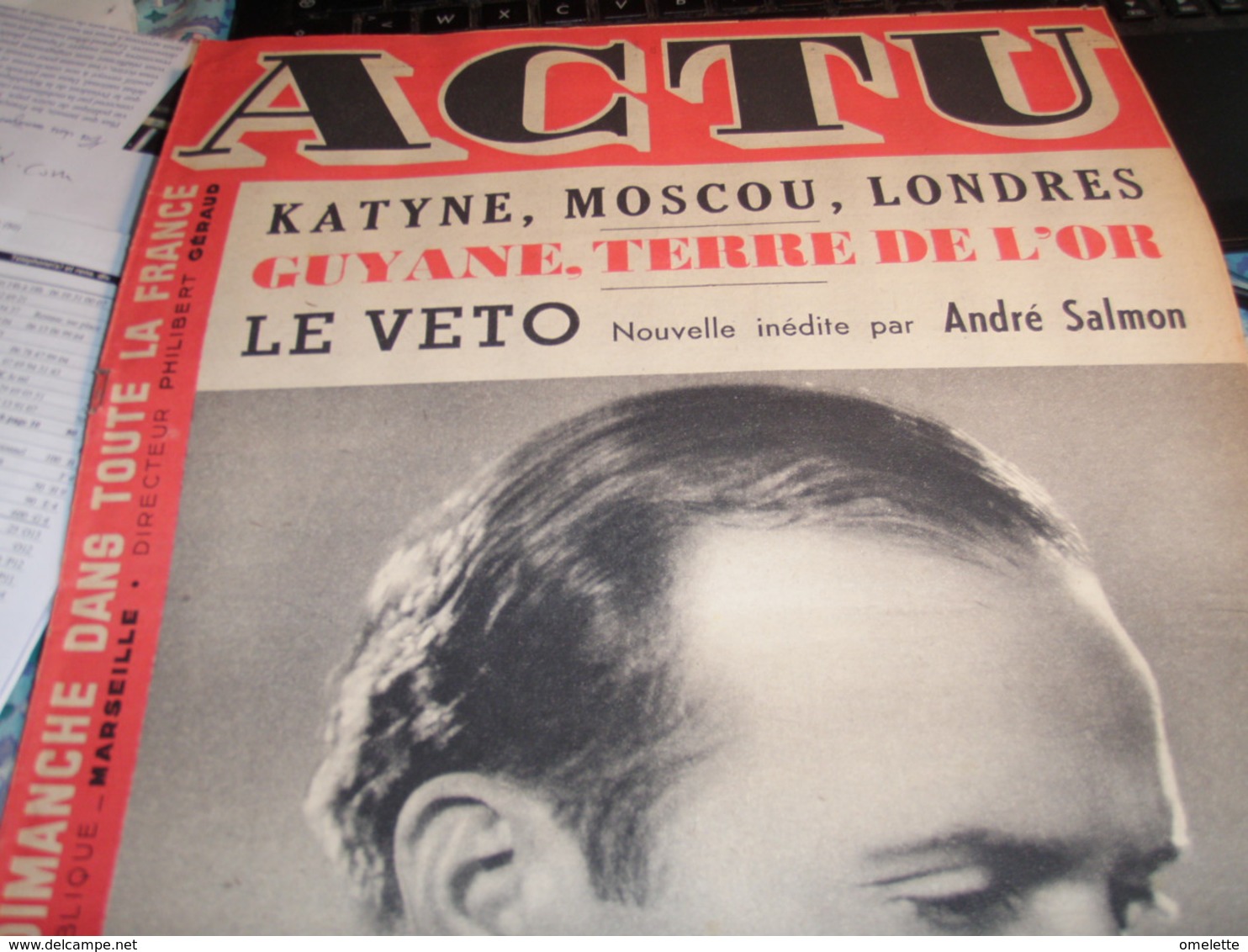 JOSE LUCCIONI/ROCHARD/FETE COCHON/AUGUSTE MALLET/KATYN/GUYANE/MARCEL MOULINES/SOLOGNE MARAIS/ANNY ONDRA - 1900 - 1949