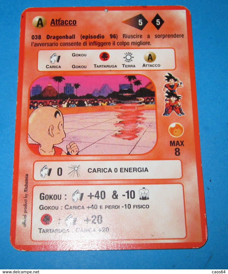 DRAGON BALL ALCHEMIA CARDS ITALY 038 - Dragonball Z
