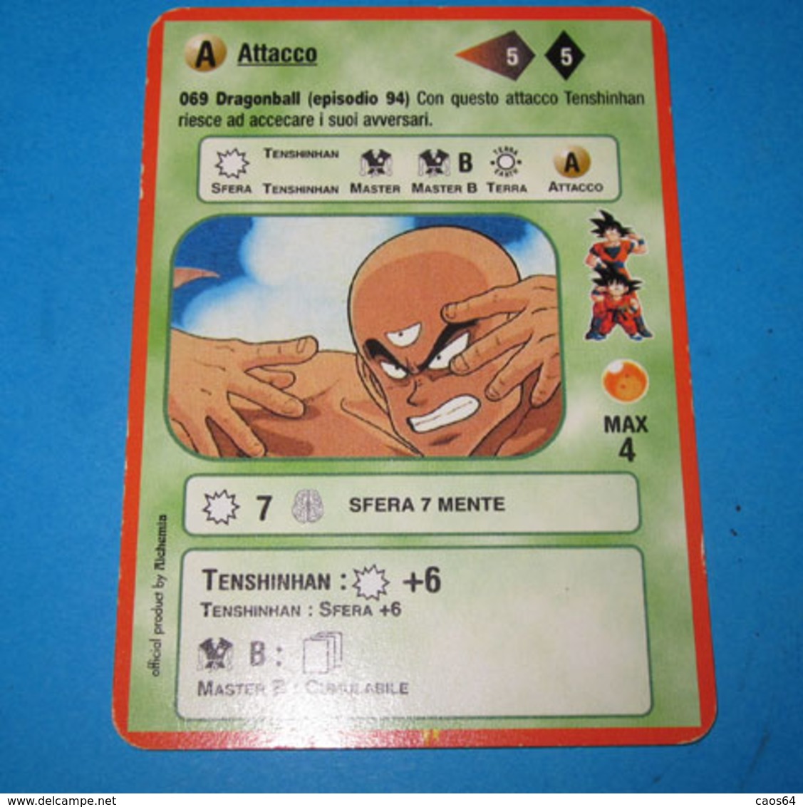 DRAGON BALL ALCHEMIA CARDS ITALY 069 - Dragonball Z