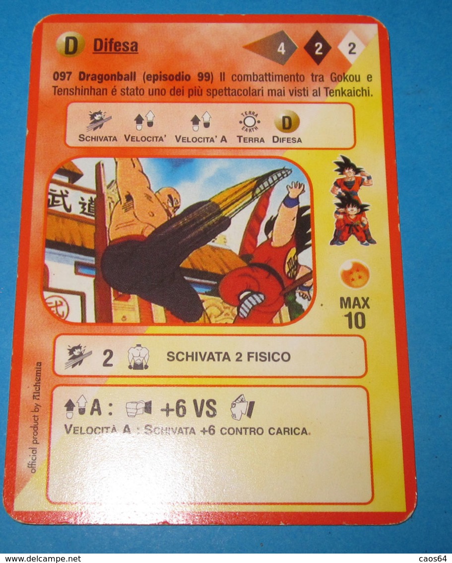 DRAGON BALL ALCHEMIA CARDS ITALY 097 - Dragonball Z