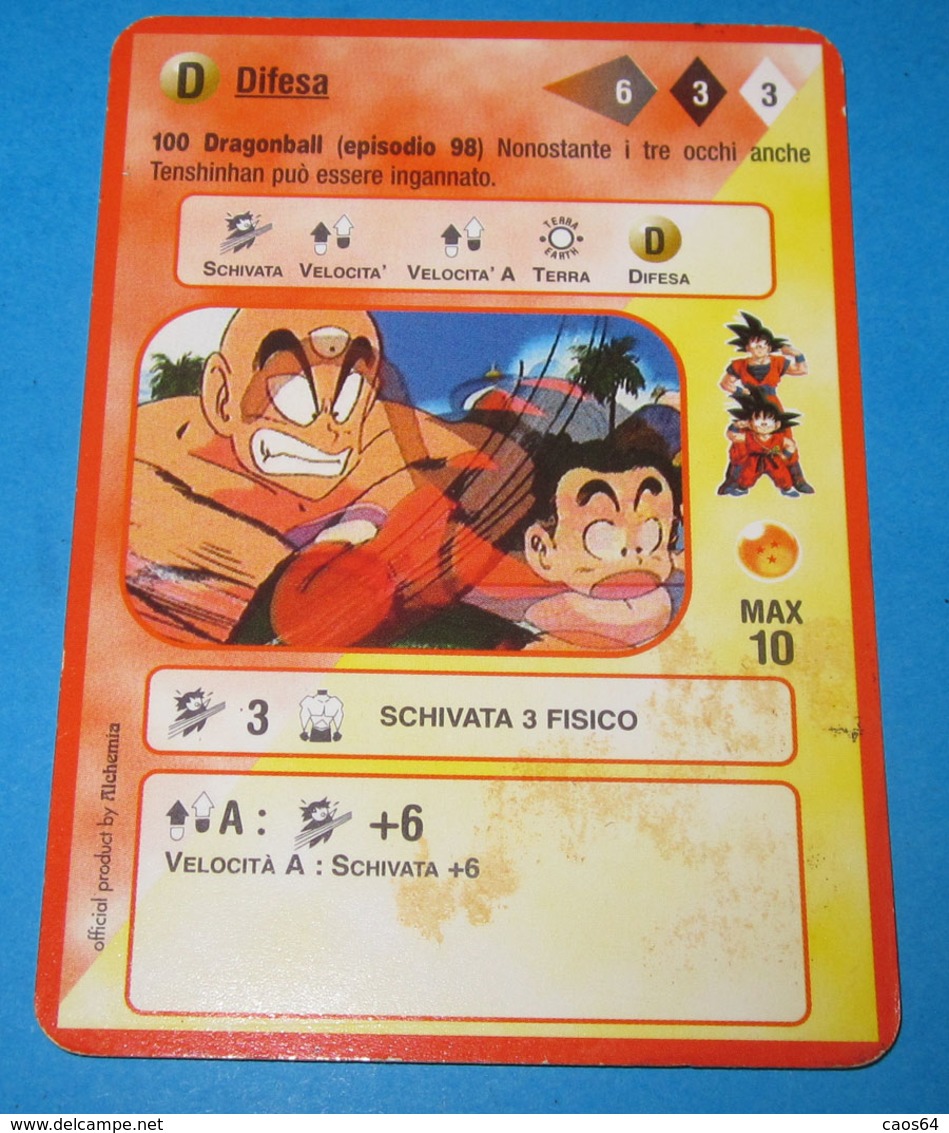 DRAGON BALL ALCHEMIA CARDS ITALY 100 - Dragonball Z