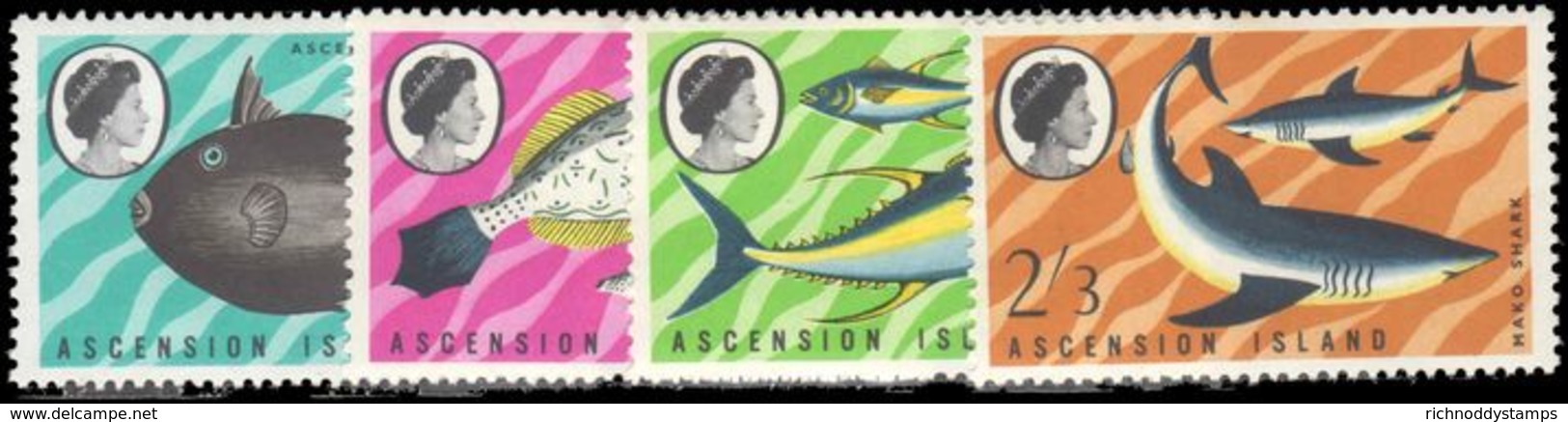 Ascension 1968 Fishes (1st Series) Unmounted Mint. - Ascension