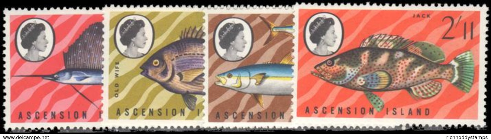 Ascension 1969 Fishes (2nd Series) Unmounted Mint. - Ascension