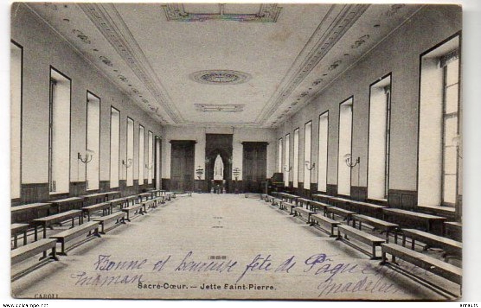 Ecole Sacre Coeur Jette Saint Pierre 1908 Verstuurd Naar Lierre - Londerzeel