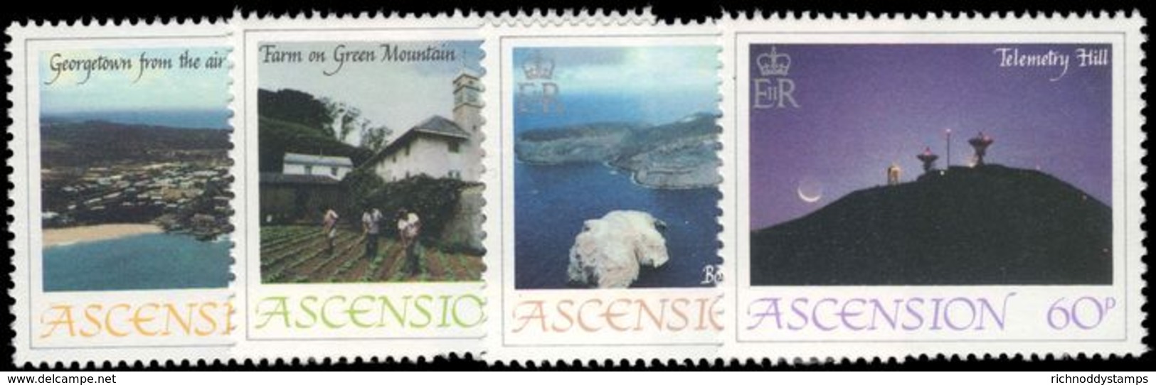 Ascension 1983 Island Views Unmounted Mint. - Ascension