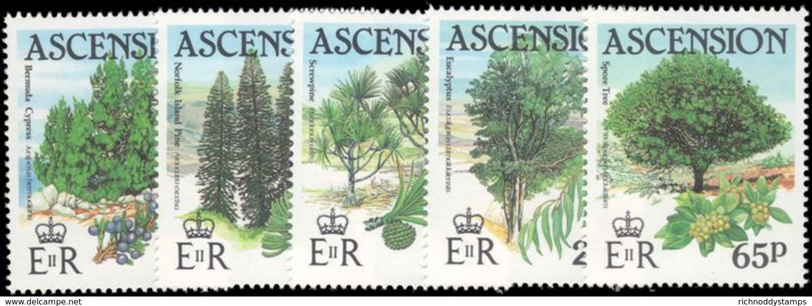 Ascension 1985 Trees Unmounted Mint. - Ascension (Ile De L')