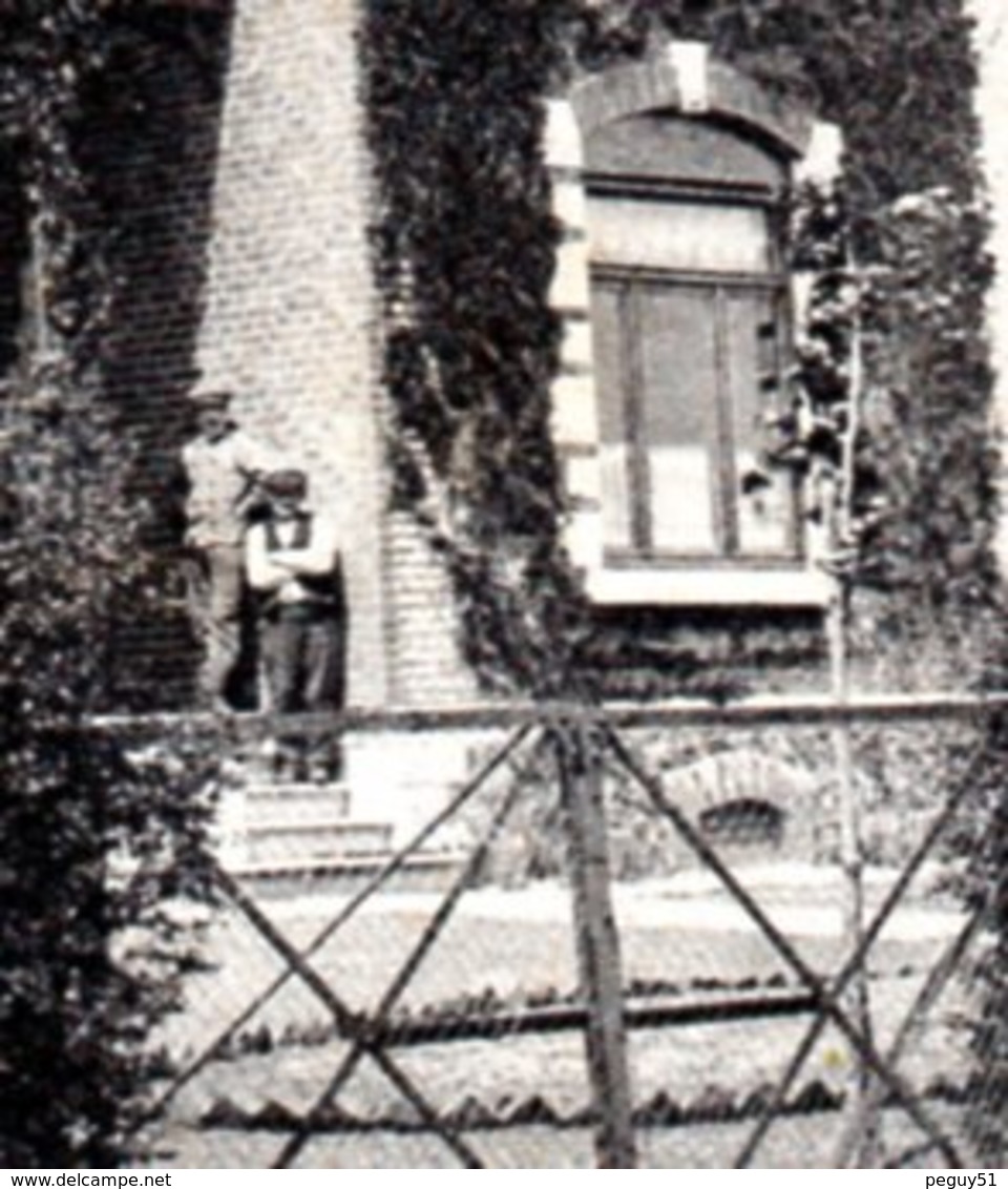 Libramont.  Villa D'Ourt. Feldpost Landsturm Infanterie Bataillon Gotha.( XI Armee Korps). Bernimont-Arel Janv. 1917 - Libramont-Chevigny