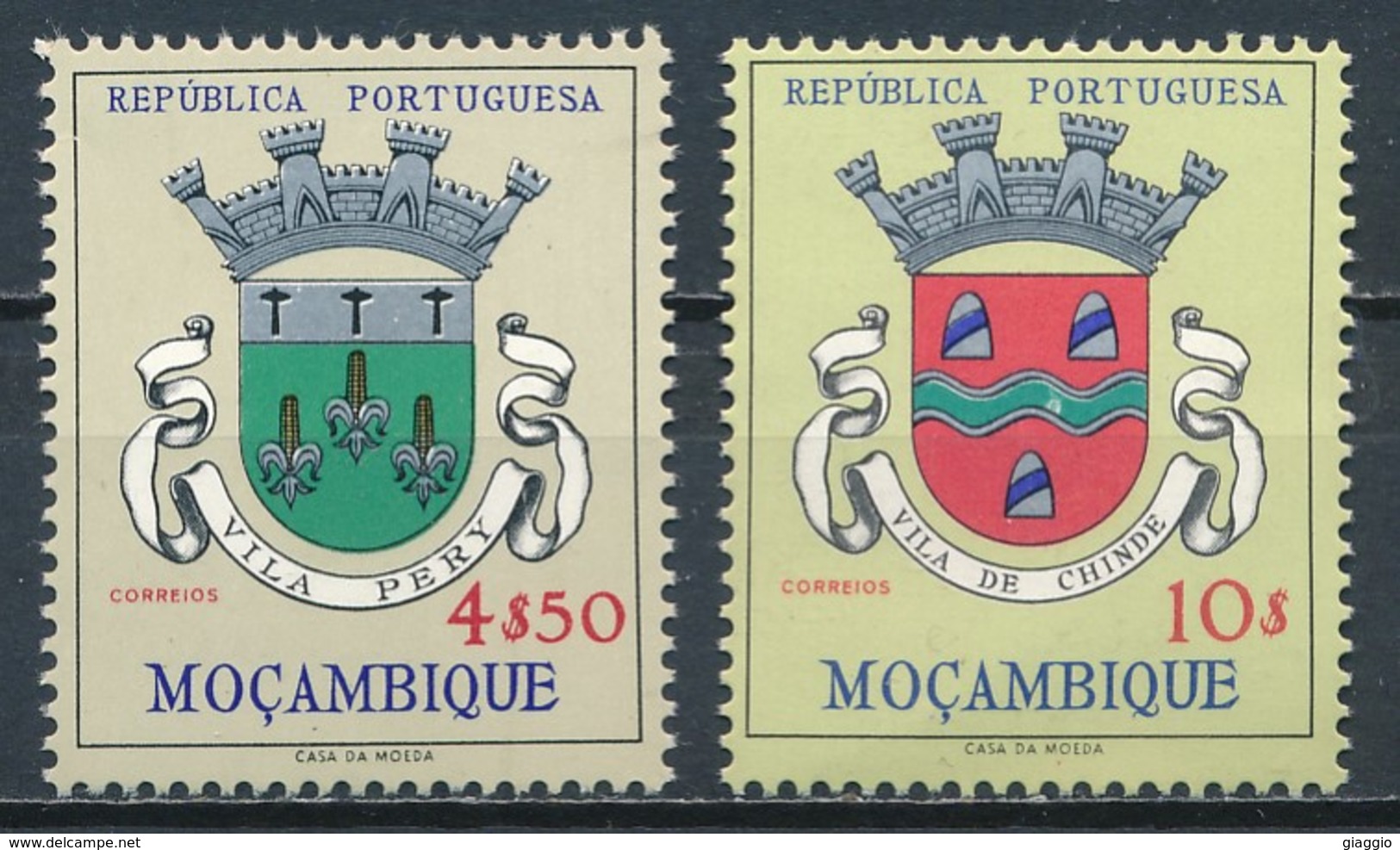 °°° MOZAMBICO - Y&T N°473/76 - 1961 MNH °°° - Mozambico