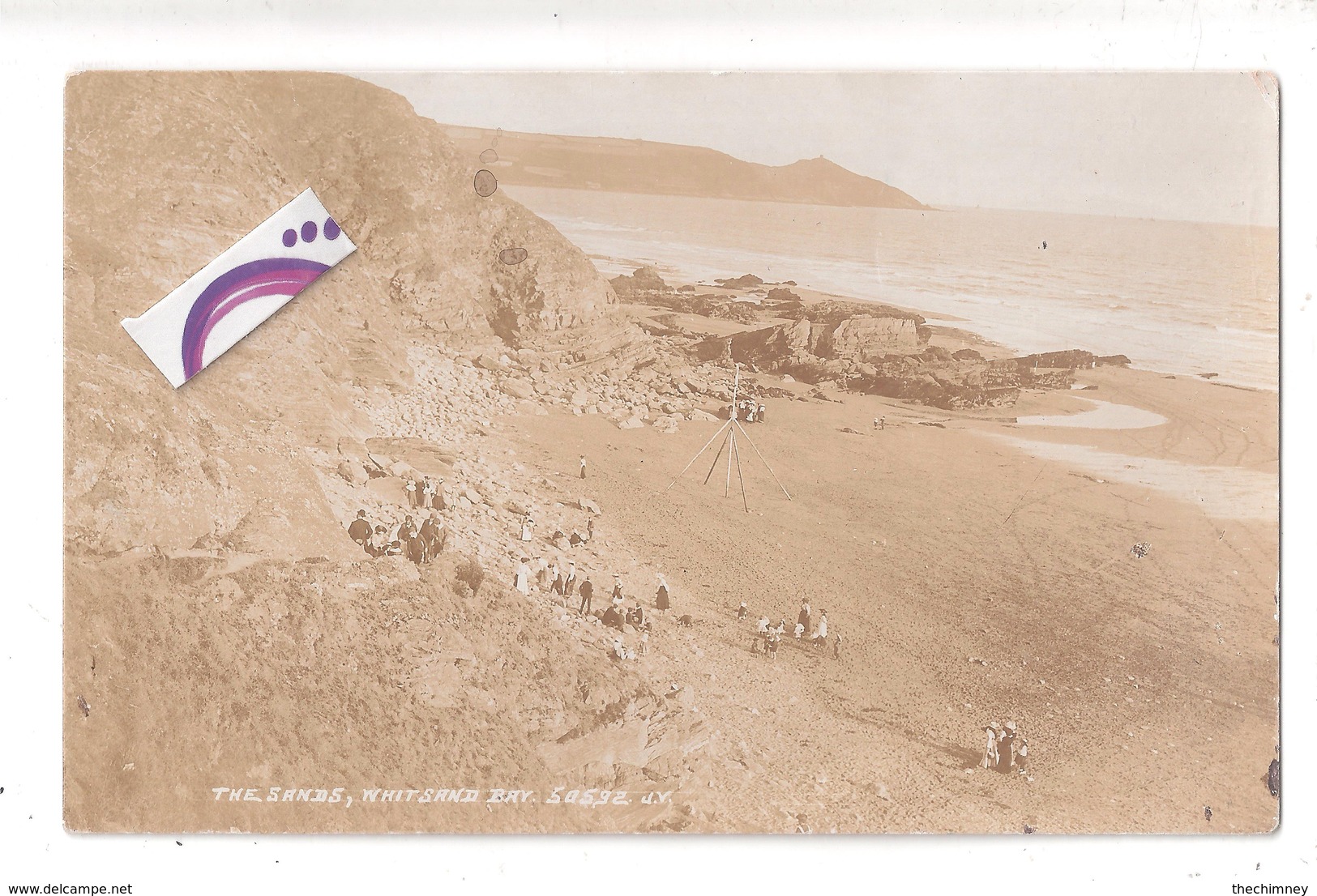 RP THE SAND WHITSANDS BAY DEVON UNUSED BY BRAGG ????? - Andere & Zonder Classificatie