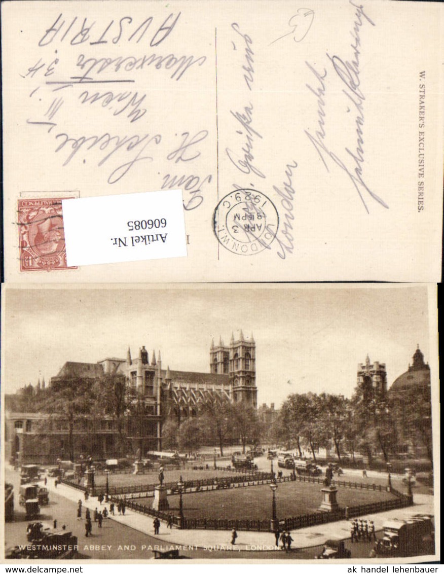 606085,London Westminster Abbey And Parliament Square Great Britain - Sonstige & Ohne Zuordnung