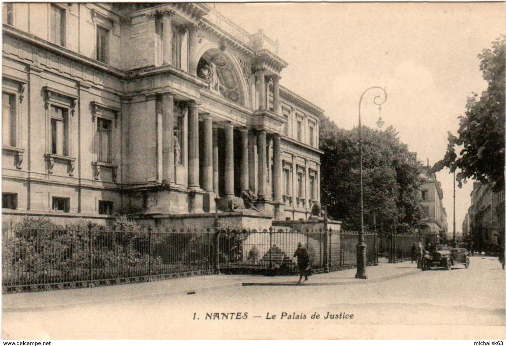 5MA 926. NANTES - La Palais De Justice - Nantes