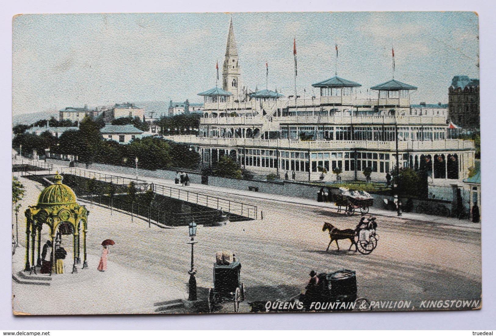 Queen Fountain And Pavilion, Kingstown / Dún Laoghaire, County Dublin / Ireland, 1908 - Other & Unclassified