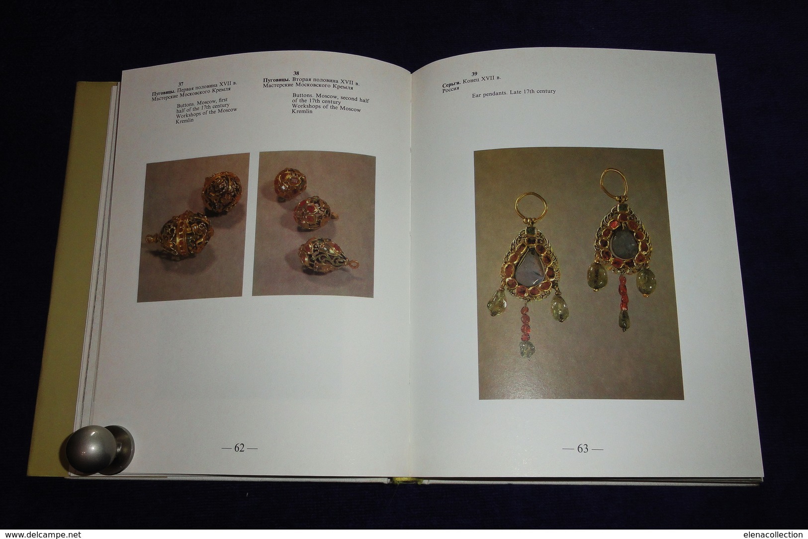 RUSSIAN GOLD & JEWELLRY Catalogue Photo Album 1987