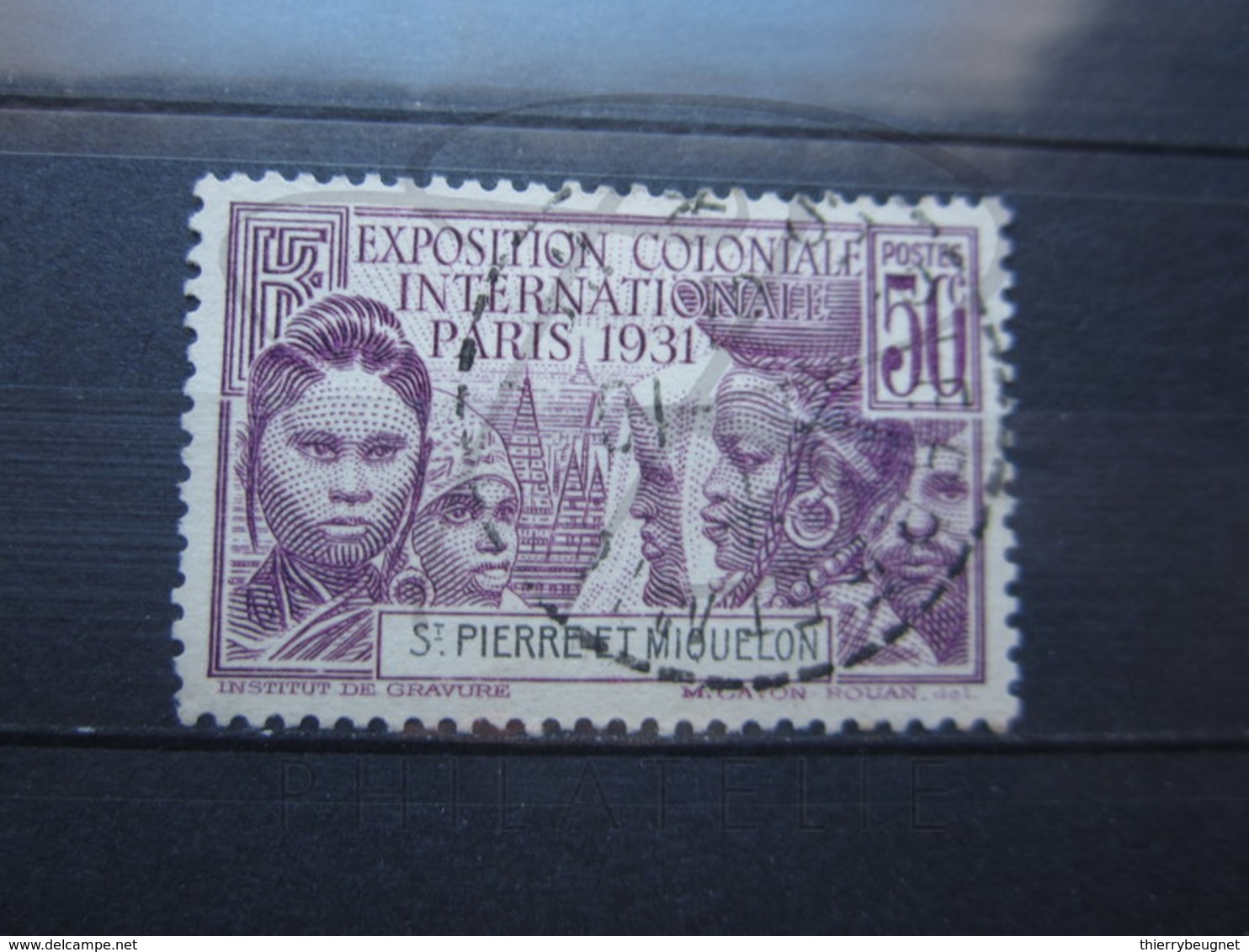 VEND BEAU TIMBRE DE S.P.M. N° 133 , OBLITERATION " ST-PIERRE ET MIQUELON " !!! - Used Stamps