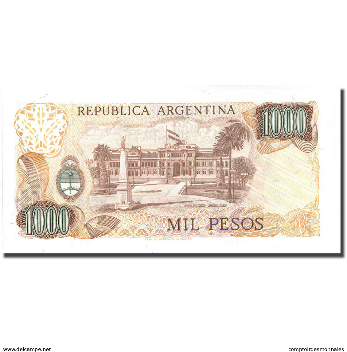 Billet, Argentine, 1000 Pesos, KM:304c, SPL+ - Argentina