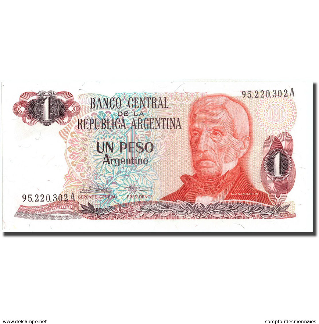 Billet, Argentine, 1 Peso Argentino, KM:311a, SPL - Argentine