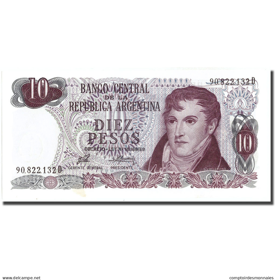 Billet, Argentine, 10 Pesos, KM:295, NEUF - Argentine