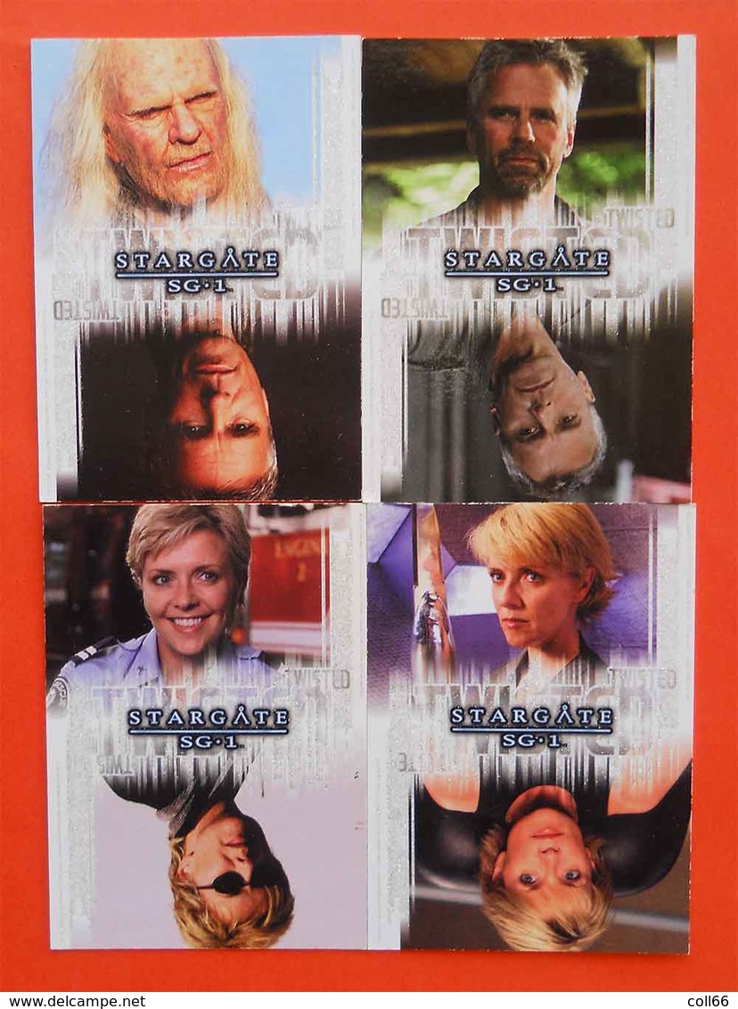 Trading Card Stargate SG 1 Lot De 7 Cartes Twisted TW-1-2-4-5-6-7-9 - Stargate