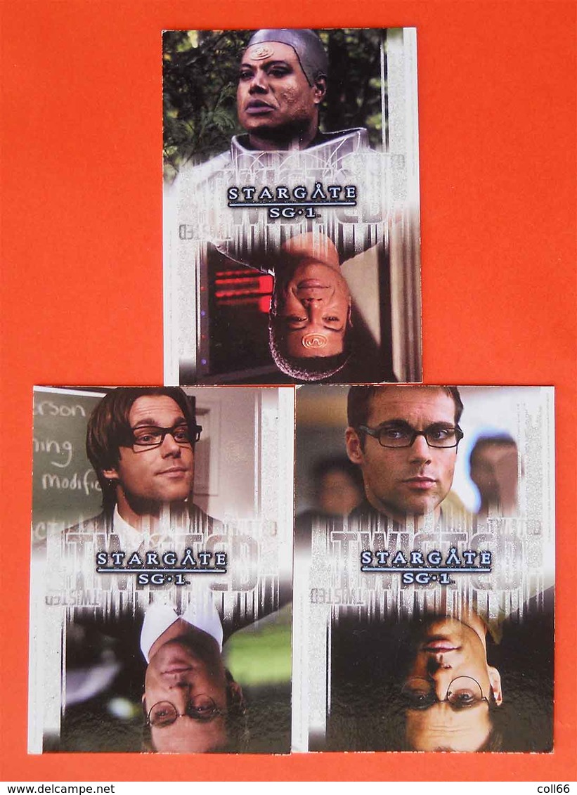 Trading Card Stargate SG 1 Lot De 7 Cartes Twisted TW-1-2-4-5-6-7-9 - Stargate