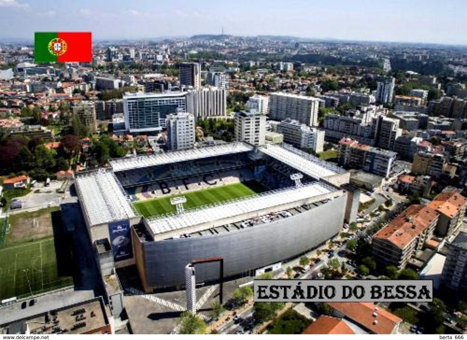 Portugal Porto Bessa Stadium New Postcard Stadion AK - Football