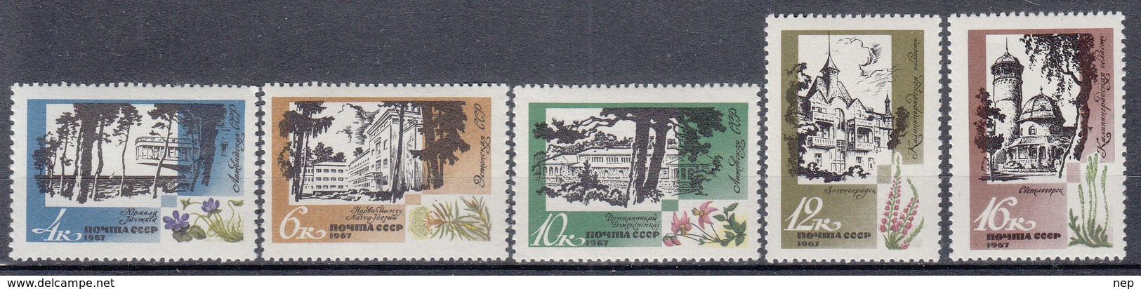 USSR - Michel - 1967 - Nr 3424/28 - MNH** - Ongebruikt