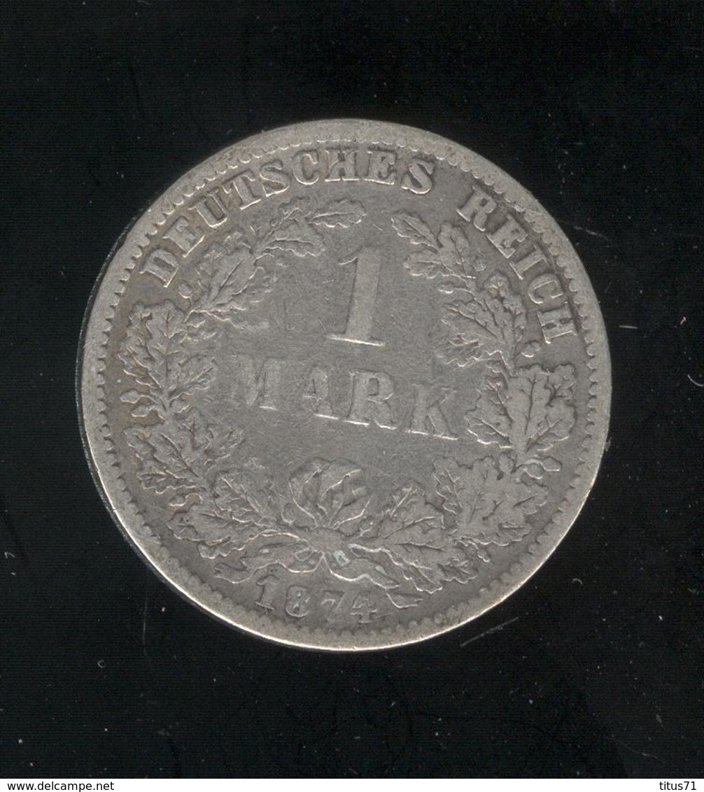 1 Mark Allemagne / Germany 1874 F - TB - 1 Mark