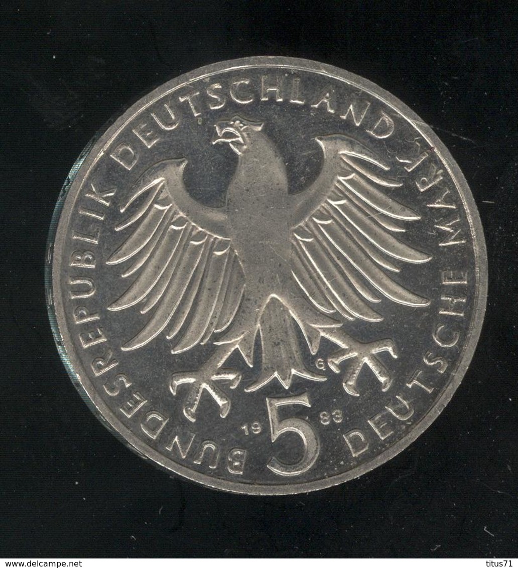 5 Mark Allemagne / Germany 1983 G - SUP - 5 Marchi