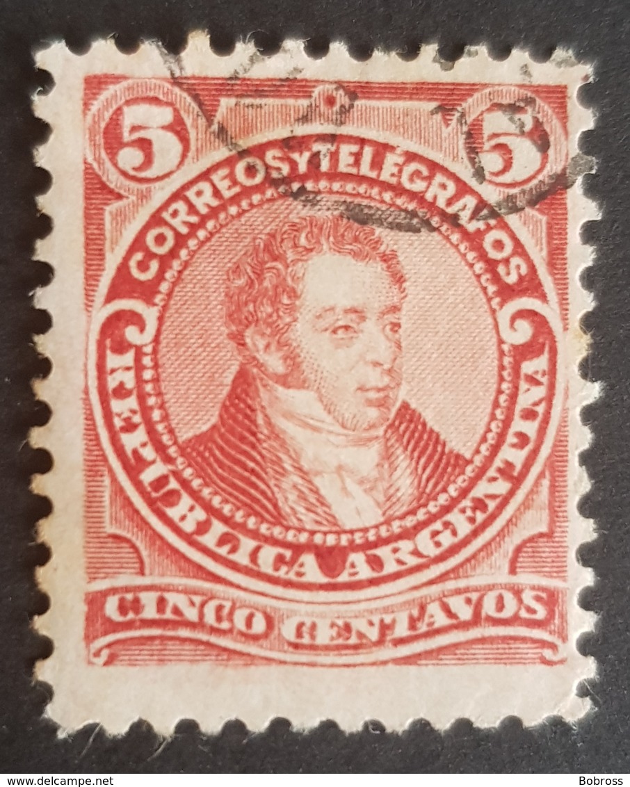 1888 - 1891, Personalities, Argentina, Used - Corrientes (1856-1880)