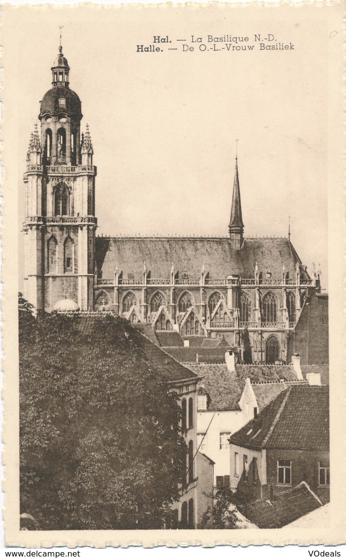 CPA - Belgique - Halle - Hal - La Basilique N.-D. - Halle